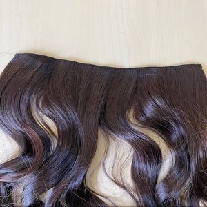 Dark Brown Curly Hair Clip-in Extensions